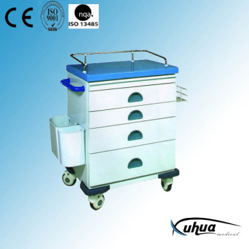 Stahl lackiert Krankenhaus Medical Emergency Trolley (N-8)